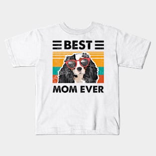 Best Cavalier King Charles Spaniel Mom Ever Dog Mother's Day Kids T-Shirt